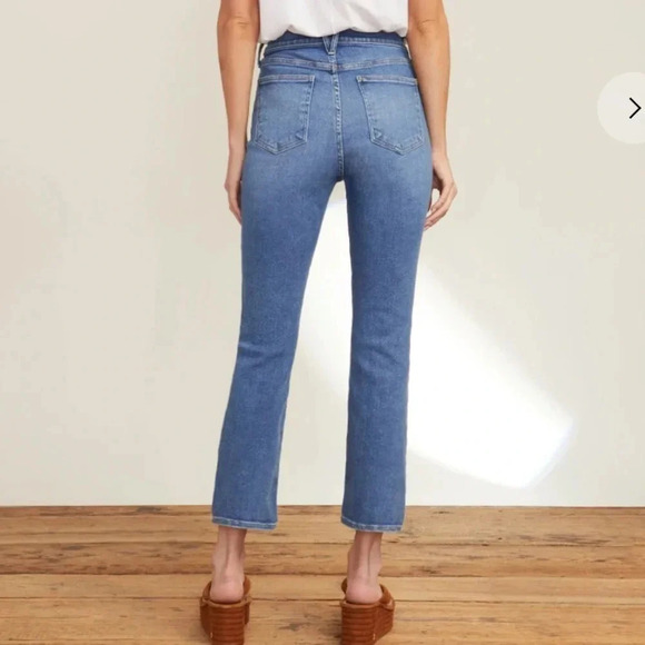 Veronica Beard Women’s 24 Great Condition Button Fly Carly 11” Kick Flare Jean - Picture 13 of 13